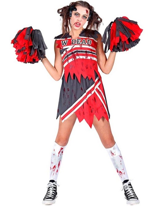Costume de pom-pom girl zombie - Kiabi