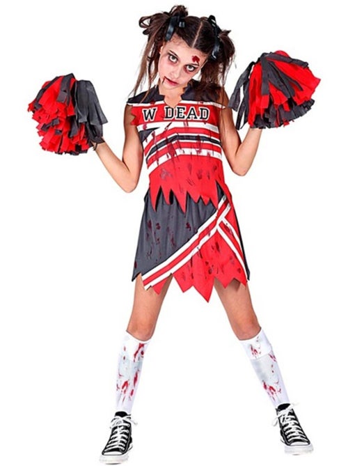Costume de pom-pom girl zombie - Kiabi