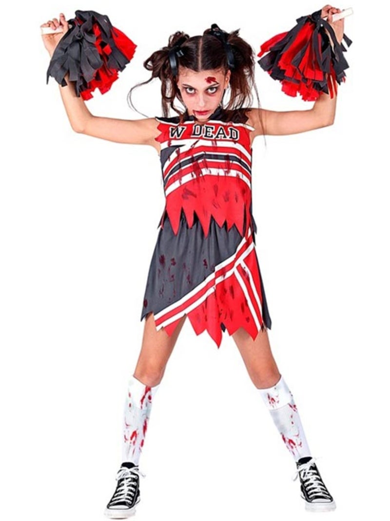 Costume de pom-pom girl zombie Multicolore - Kiabi