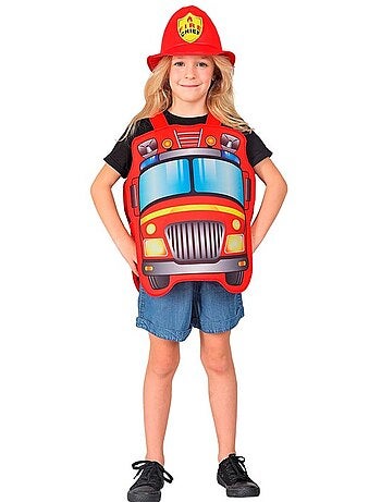 Costume de pompier avec chapeau