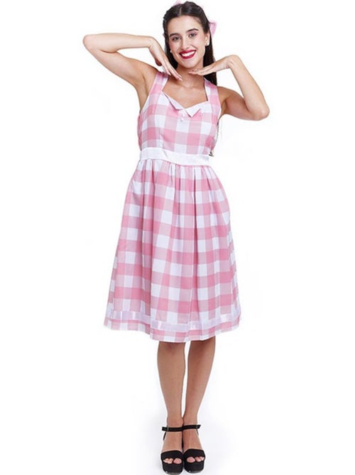 Costume de poupée à carreaux - Kiabi
