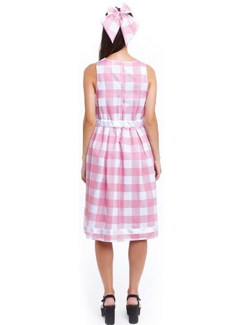 Costume de poupée à carreaux - Kiabi
