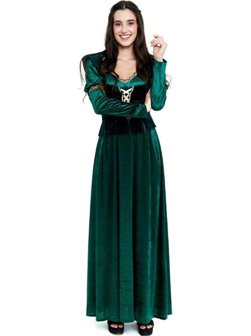 Costume de princesse médiévale sombre - Kiabi