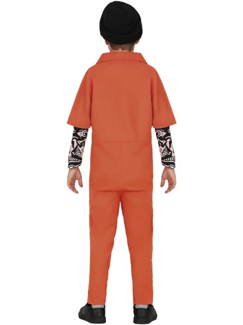 Costume de prisonnier tatoué Multicolore - Kiabi