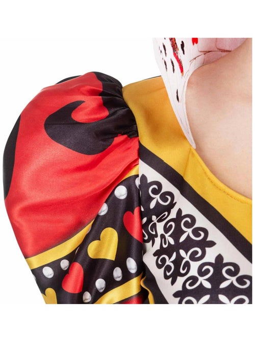 Costume de Reine de Cœur avec bas - Kiabi
