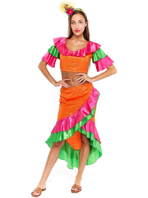 Costume de reine de samba - Kiabi