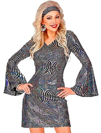 Costume de robe disco des années 70