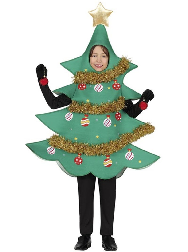 Costume de sapin de Noël décoré d'une étoile Multicolore - Kiabi
