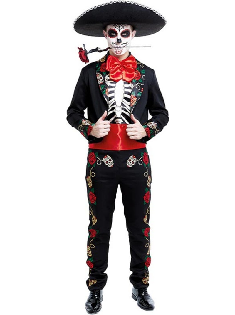 Costume de Señor Catrin pour le Jour des Morts Multicolore - Kiabi