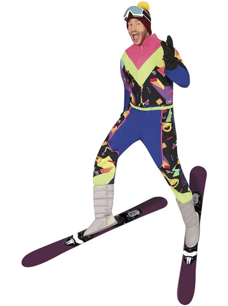 Costume de skieur des années 80 Multicolore - Kiabi