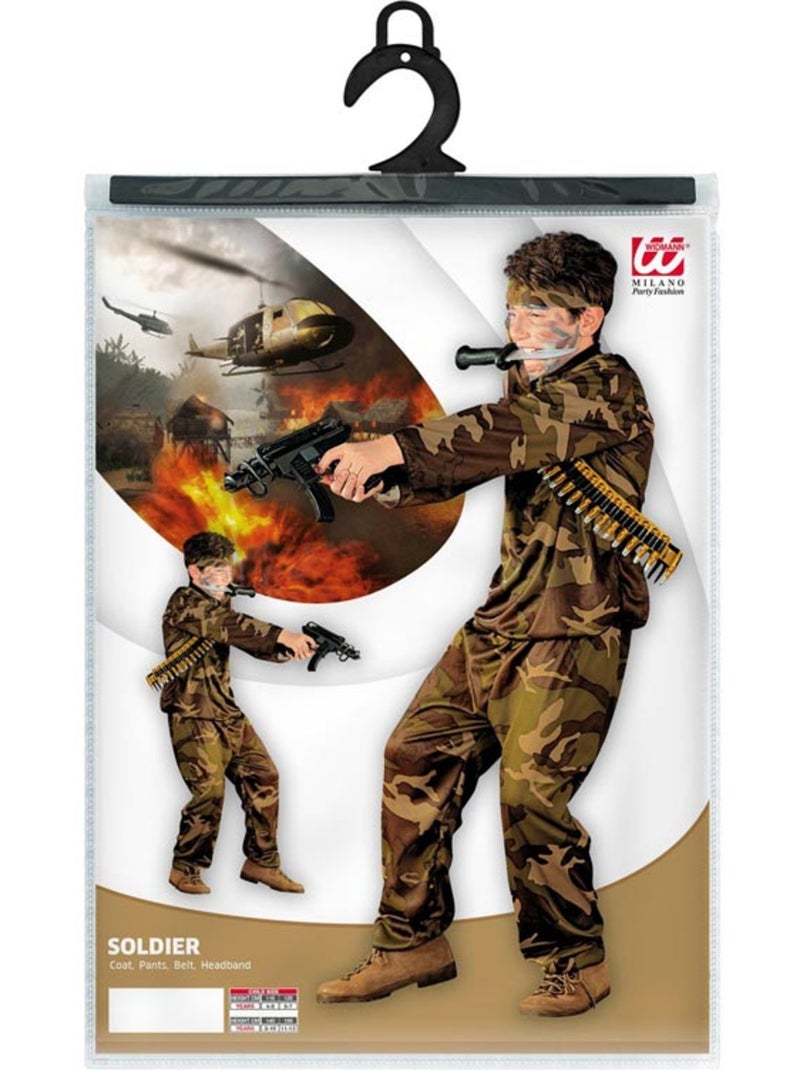 Costume de soldat camouflé Multicolore - Kiabi