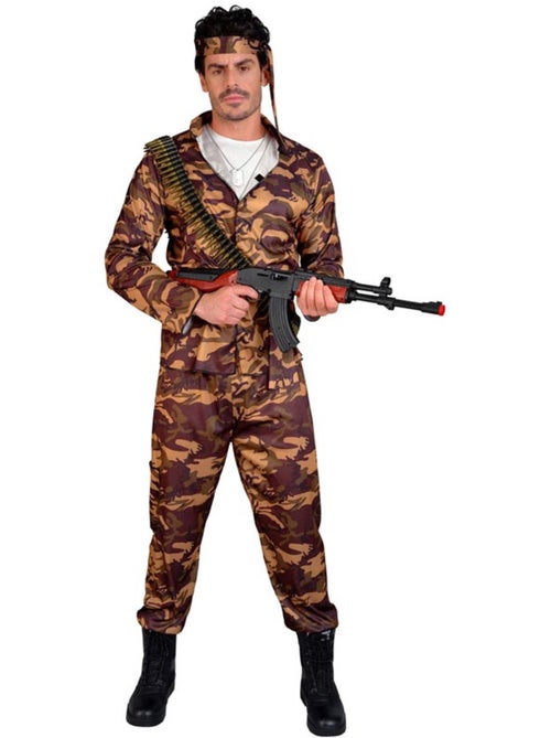 Costume de soldat de camouflage - Kiabi
