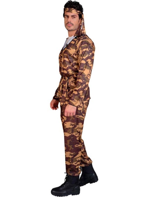 Costume de soldat de camouflage - Kiabi