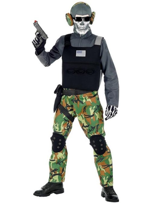 Costume de soldat squelette - Kiabi