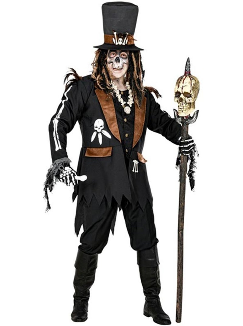 Costume de sorcier vaudou Multicolore - Kiabi