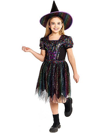 Costume de sorcière à paillettes