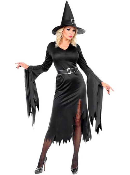 Costume de sorcière avec chapeau - Kiabi