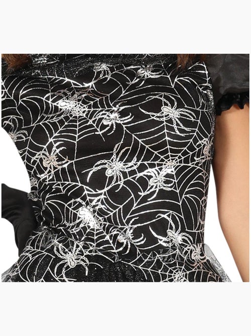 Costume de sorcière en toile d'araignée - Kiabi