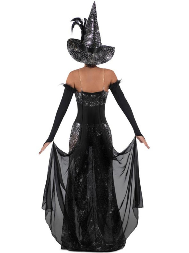 Costume de sorcière en toile d'araignée Multicolore - Kiabi