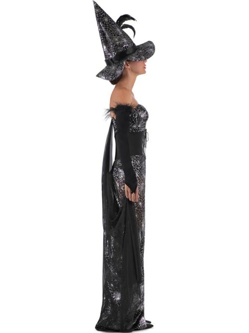 Costume de sorcière en toile d'araignée - Kiabi