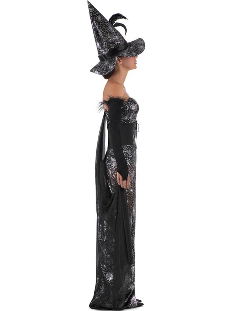 Costume de sorcière en toile d'araignée Multicolore - Kiabi