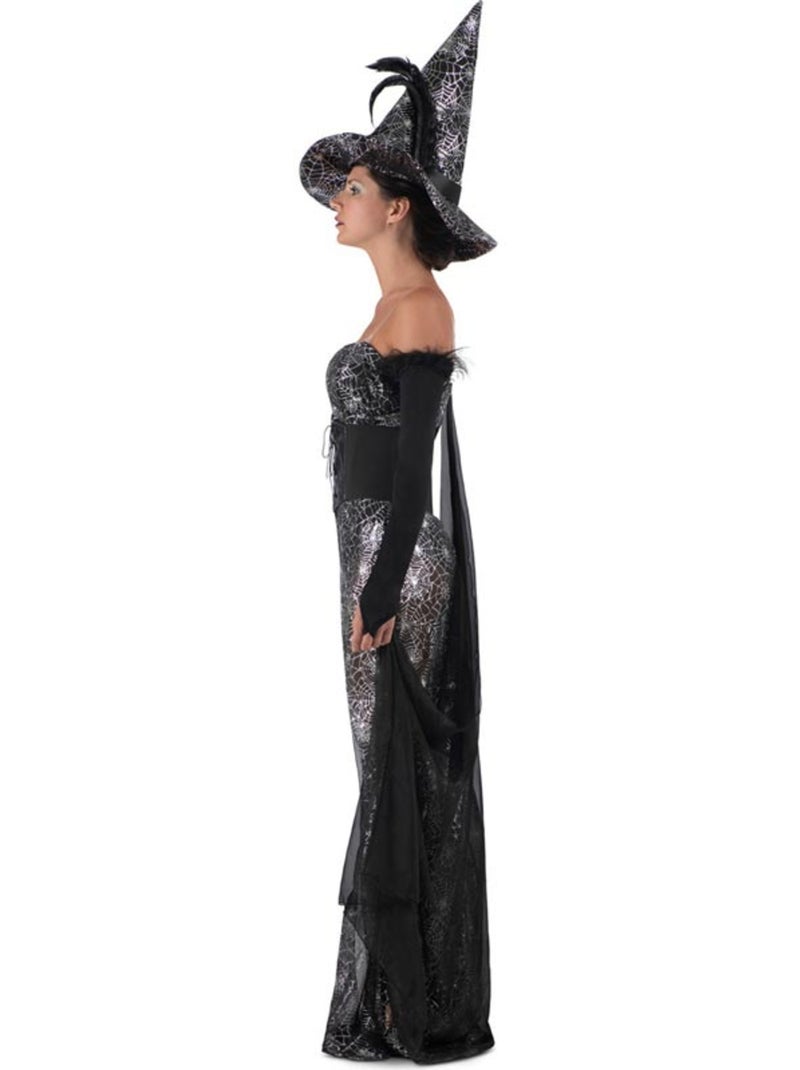 Costume de sorcière en toile d'araignée Multicolore - Kiabi