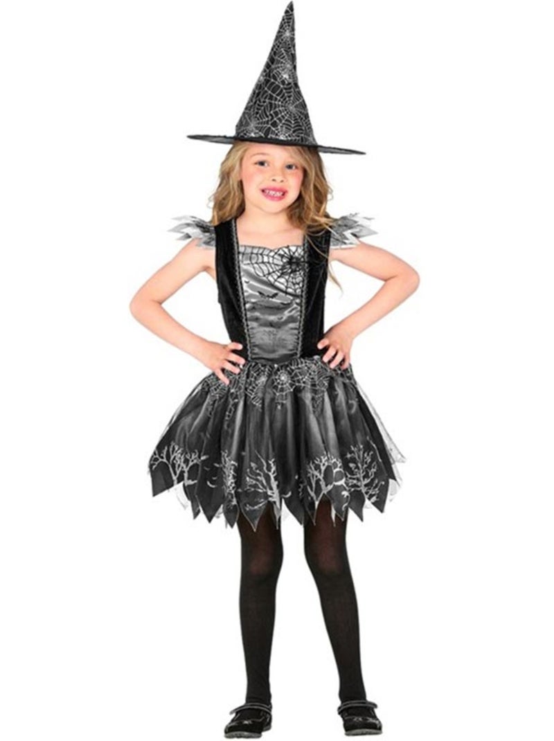 Costume de sorcière en toile d'araignée Multicolore - Kiabi