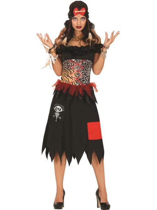 Costume de sorcière vaudou - Kiabi