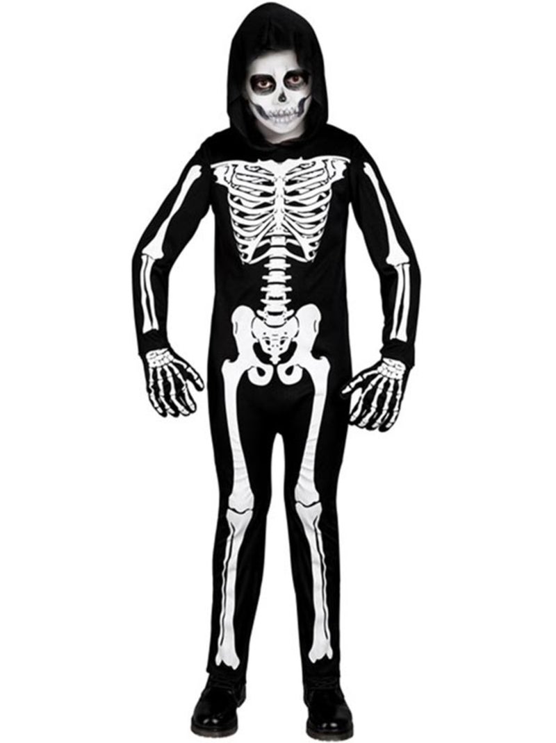 Costume de squelette avec capuche Multicolore - Kiabi