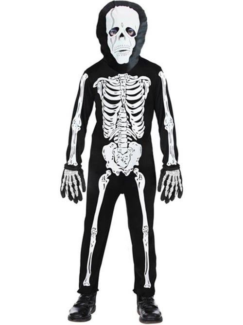 Costume de squelette avec masque - Kiabi
