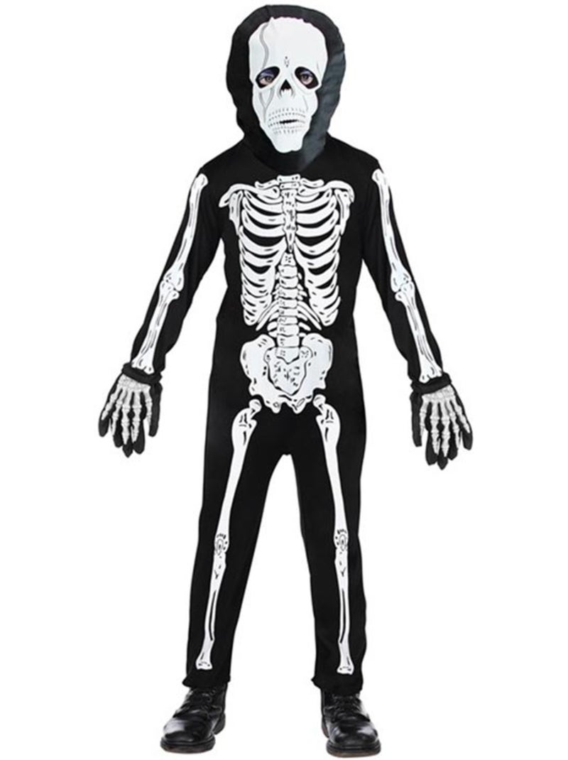 Costume de squelette avec masque Multicolore - Kiabi