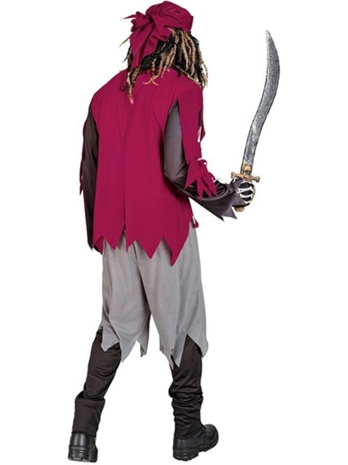 Costume de squelette de garçon de cabine pirate - Kiabi