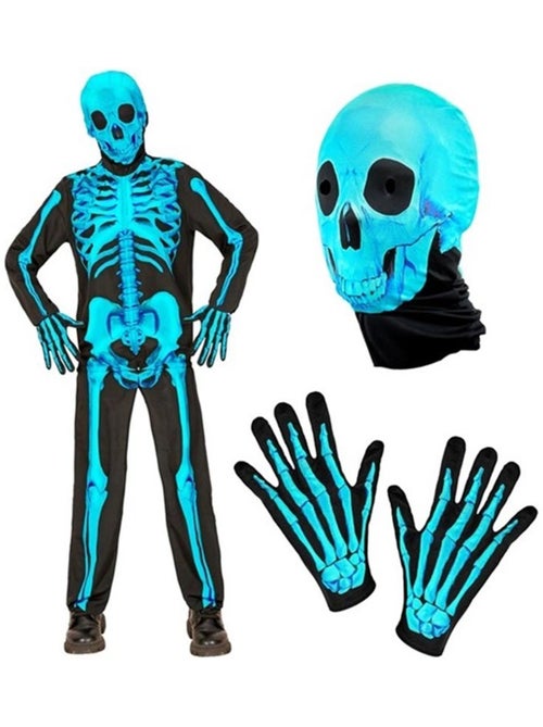 Costume de squelette fluorescent Express - Kiabi