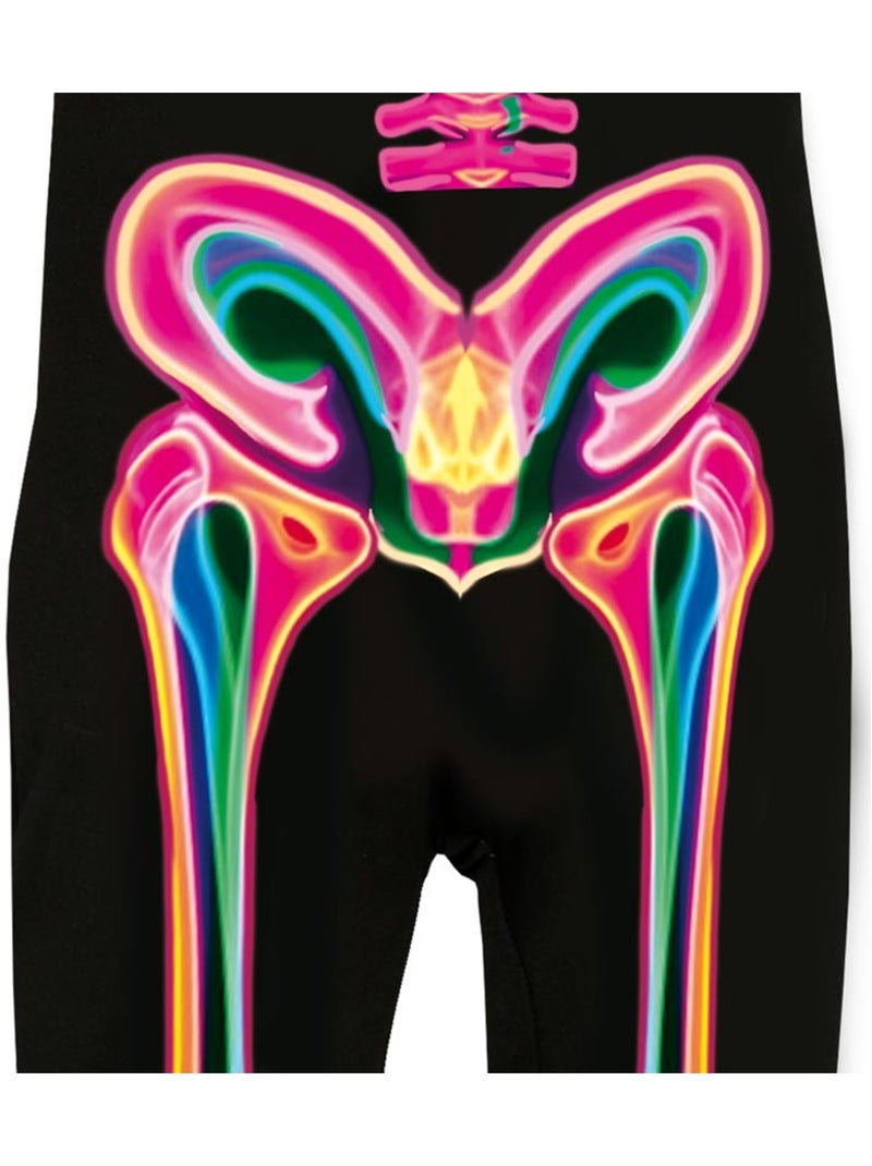 Costume de squelette néon Multicolore - Kiabi