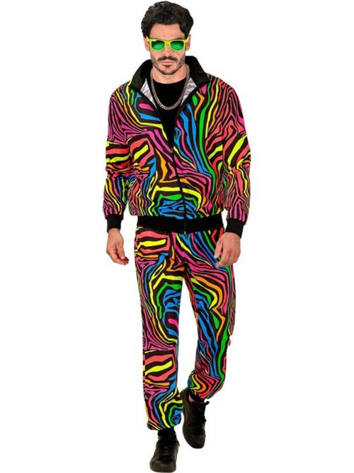 Costume de survêtement animal arc-en-ciel fluorescent - Kiabi