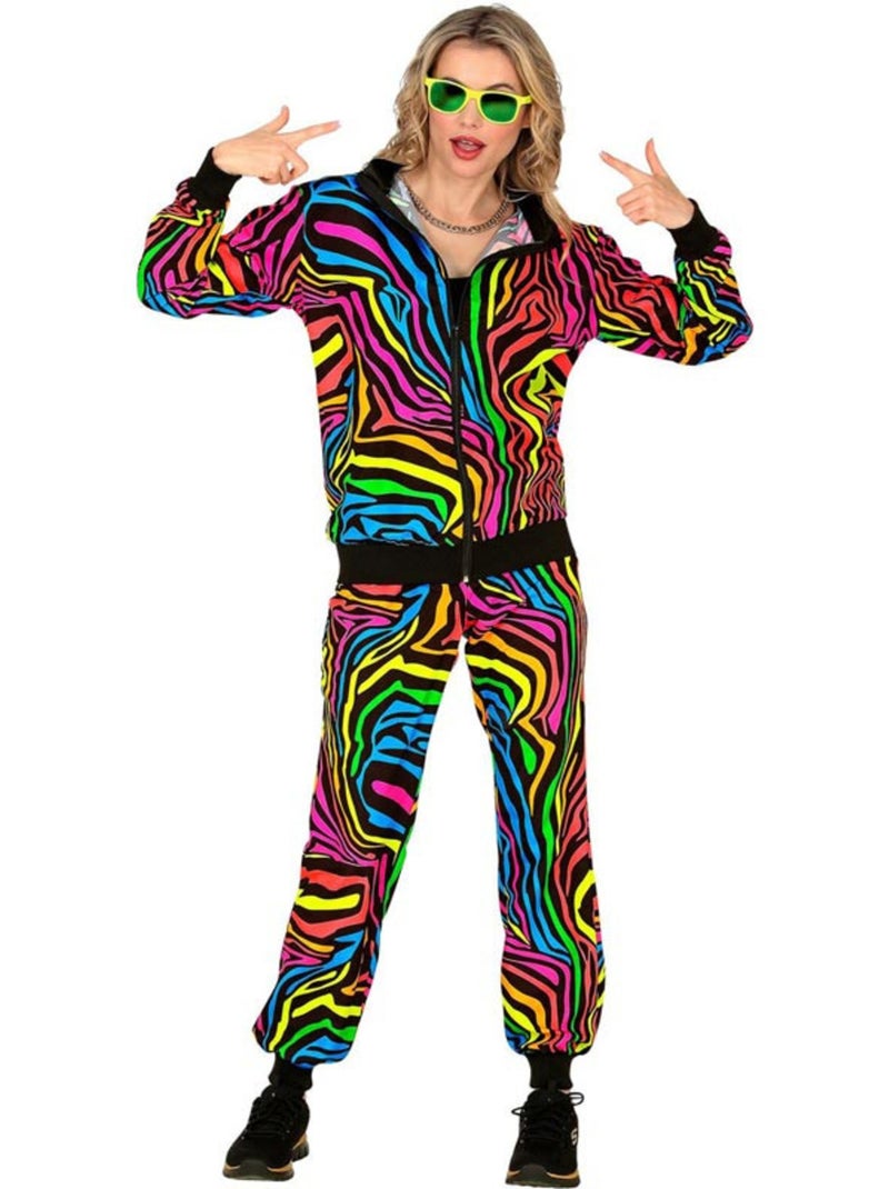 Costume de survêtement animal arc-en-ciel fluorescent Multicolore - Kiabi