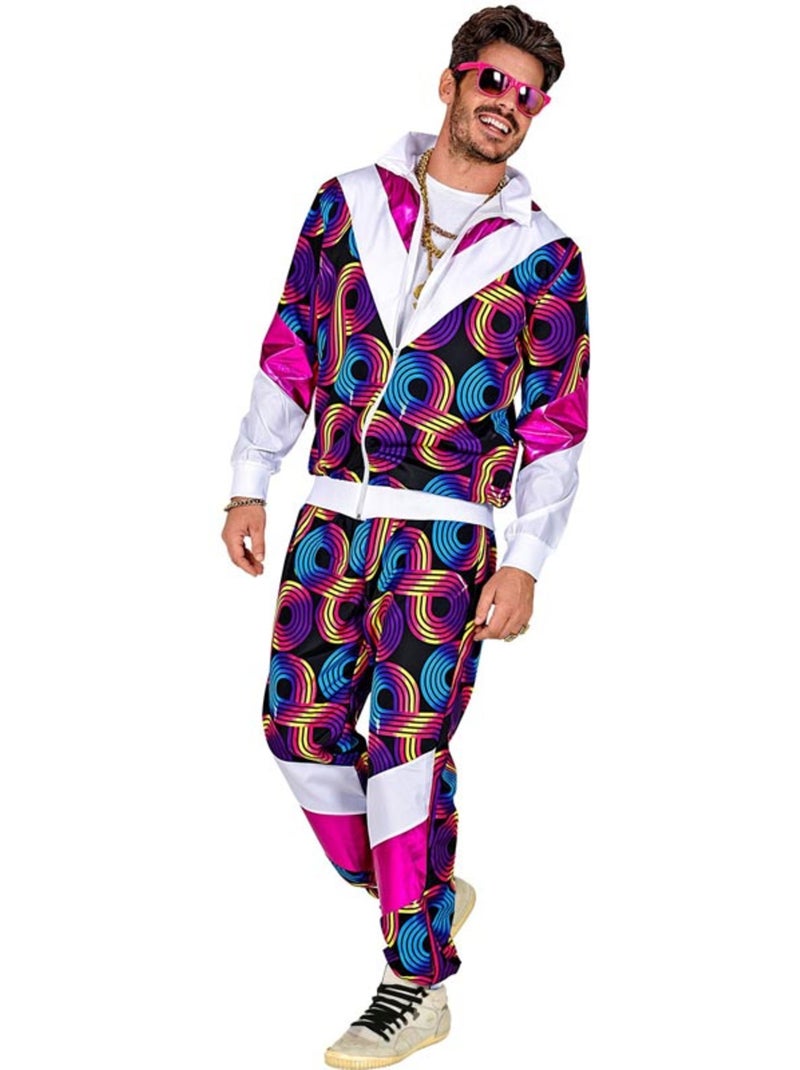 Costume de survêtement disco fluo des années 80 Multicolore - Kiabi