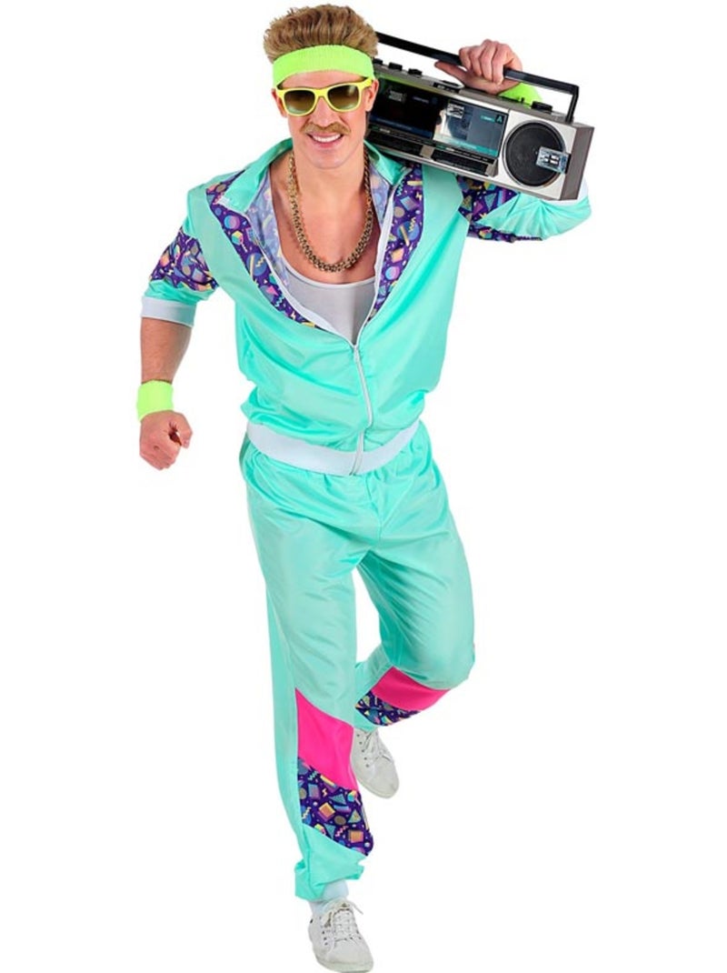 Costume de survêtement léger des années 80 Multicolore - Kiabi