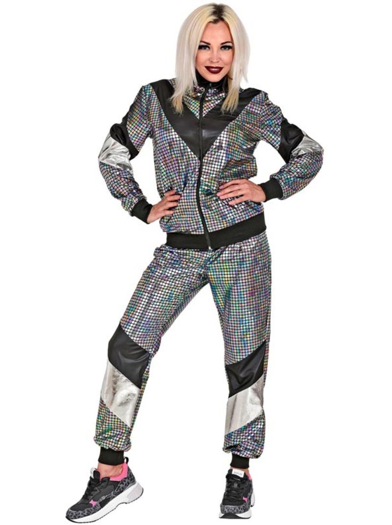 Costume de survêtement réfléchissant des années 80 Multicolore - Kiabi