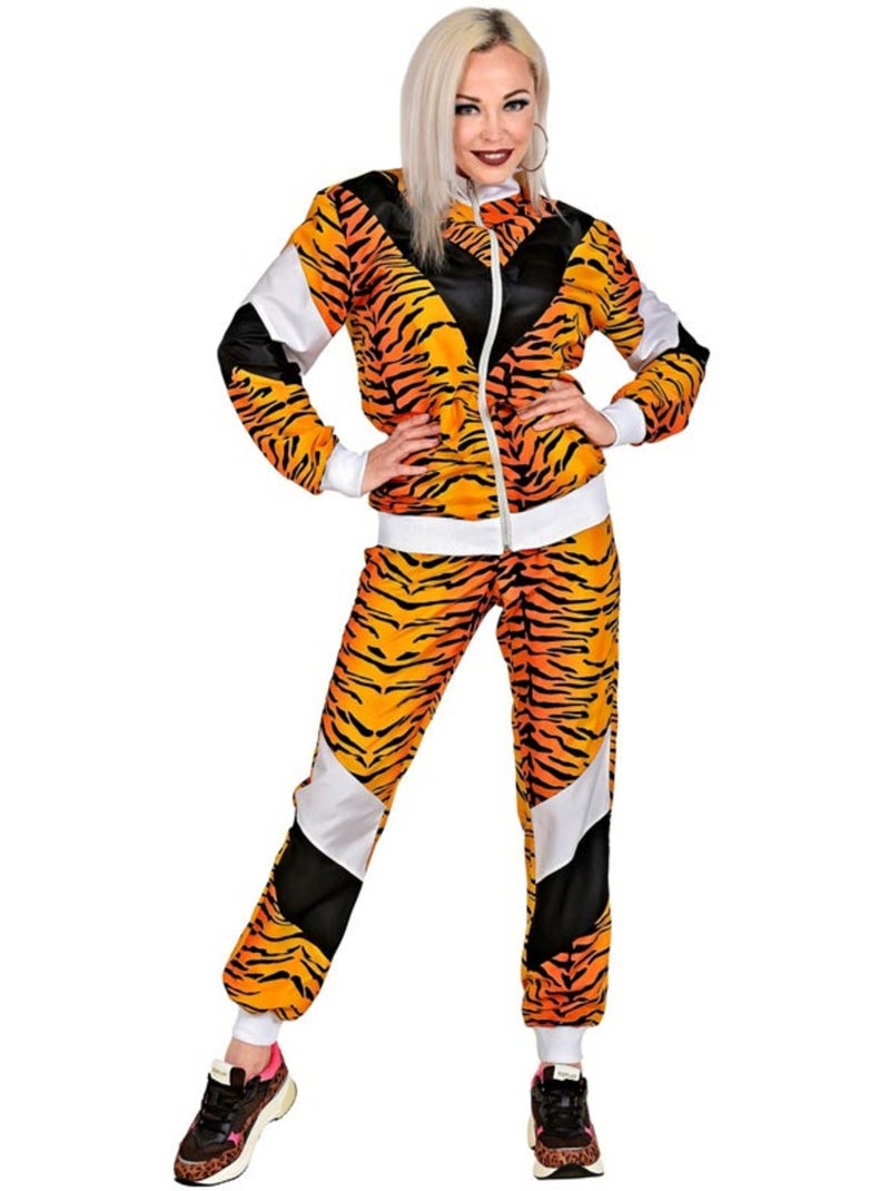 Costume de survêtement tigre fluo années 80 Multicolore - Kiabi