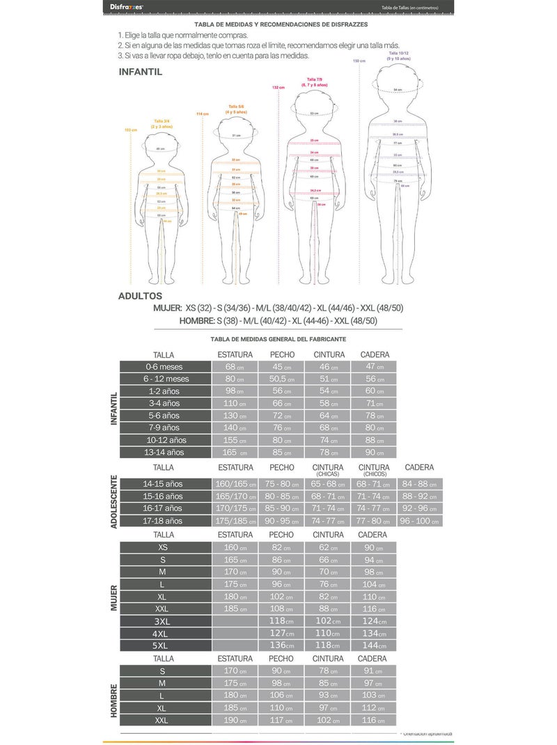 Costume de velours sinistre Multicolore - Kiabi