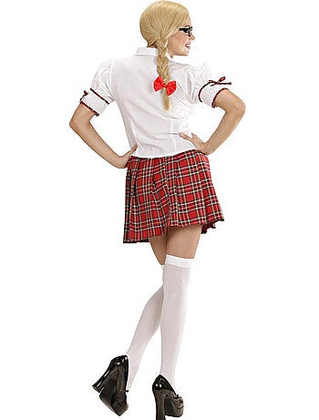 Costume d'écolière avec cravate