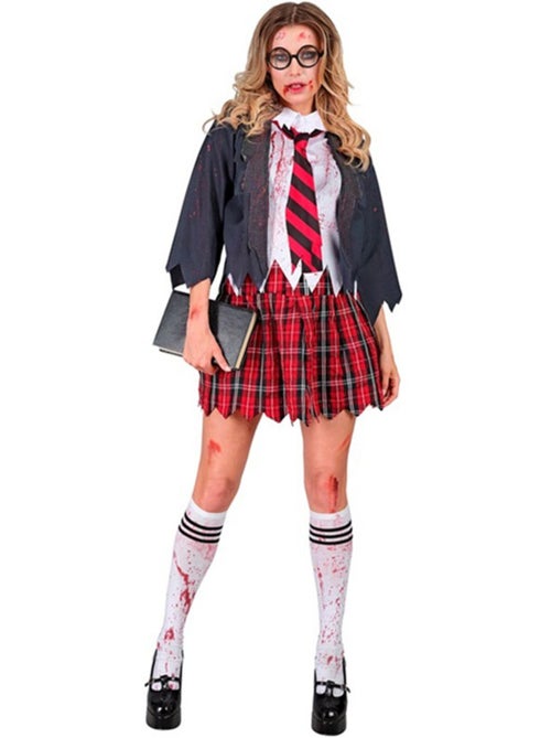 Costume d'écolière zombie - Kiabi