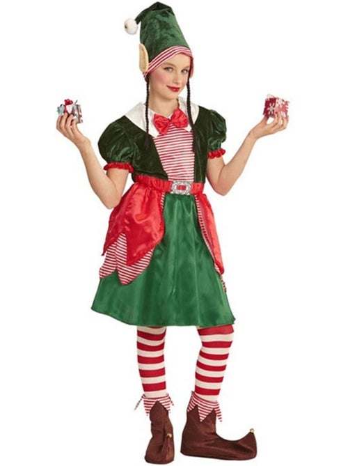 Costume d'elfe assistant du Père Noël - Kiabi