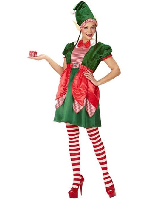 Costume d'elfe assistant du Père Noël - Kiabi