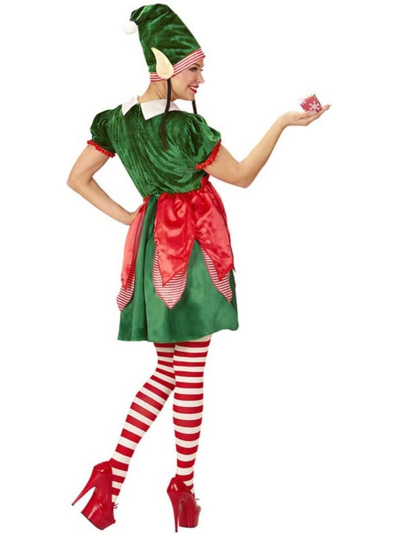 Costume d'elfe assistant du Père Noël Multicolore - Kiabi