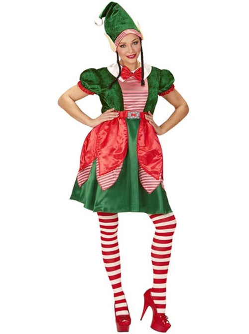 Costume d'elfe assistant du Père Noël - Kiabi