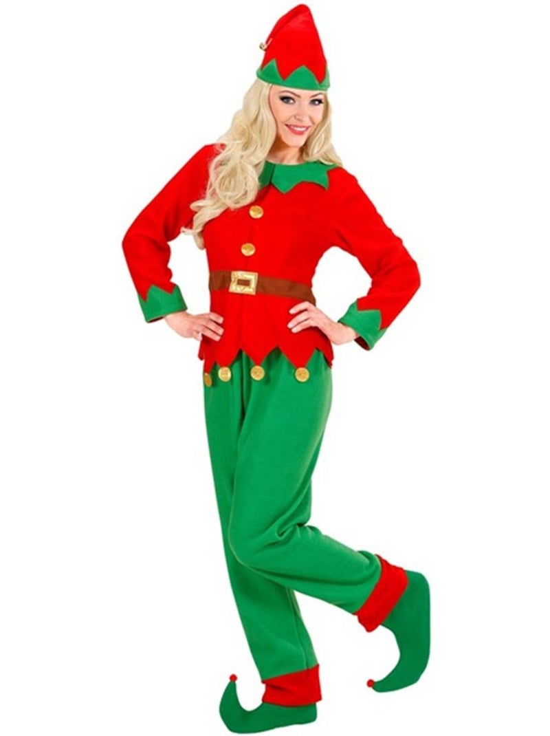 Costume d'elfe assistant du Père Noël Multicolore - Kiabi