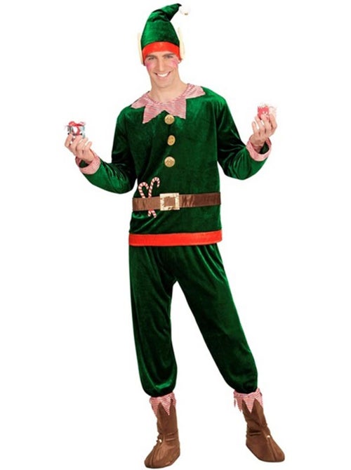 Costume d'elfe assistant du Père Noël - Kiabi