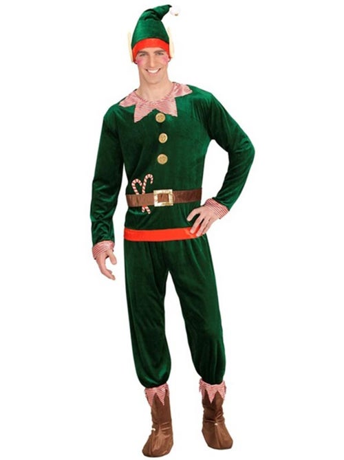 Costume d'elfe assistant du Père Noël - Kiabi